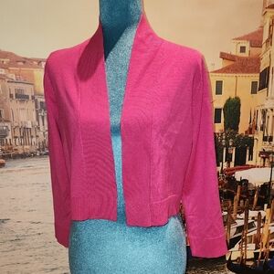Kasper Vibrant Pink Cardigan